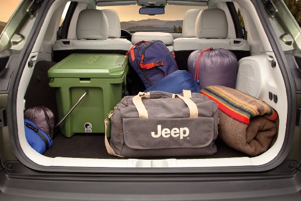 Interior.jpg Storage for the 2019 Jeep Cherokee here at Crown CDJR car dealership in Cleveland, TN.