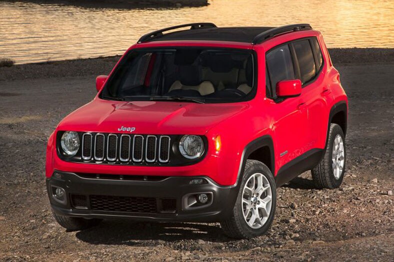 Black 2016 Jeep Renegade