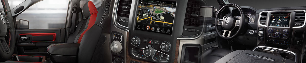 2016 RAM 1500 Rebel interior