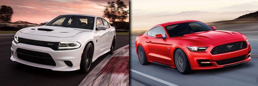 2015 Dodge Charger vs Ford Mustang