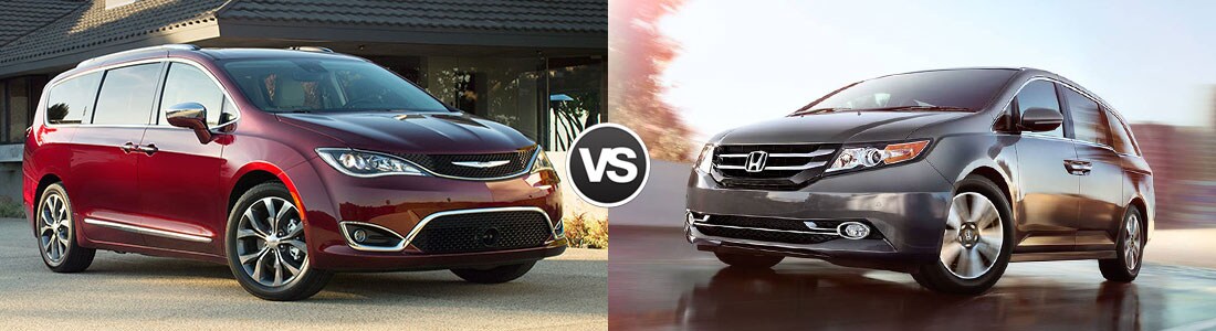2017 Chrysler Pacifica vs 2016 Honda Odyssey