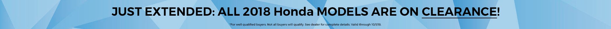 Honda Southpoint Offer