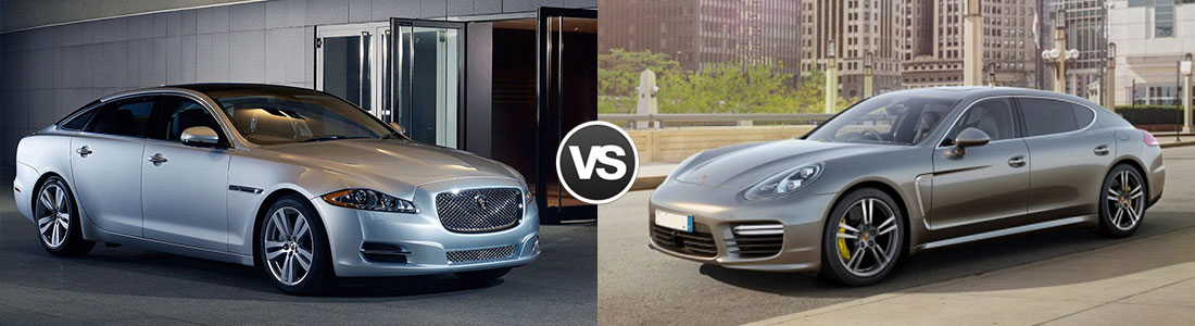 2015 Jaguar XJ vs Porsche Panamera