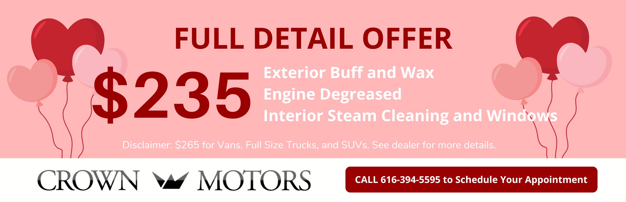 Crown Motors Service Specials Crown Motors Of Holland