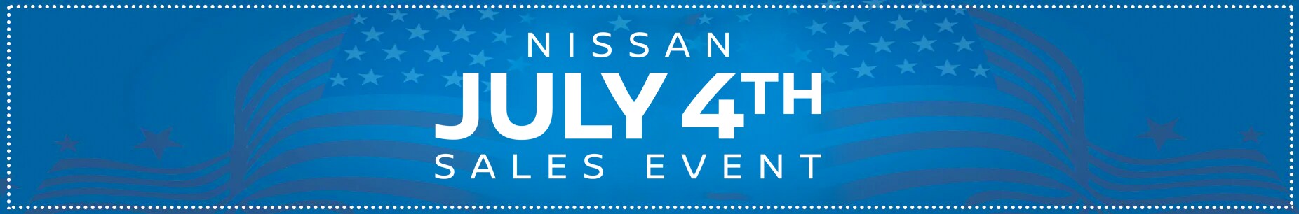 Nissan July 4th Sales Event 2019