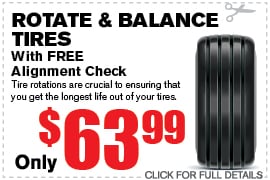 Rotate & Balance Tires
