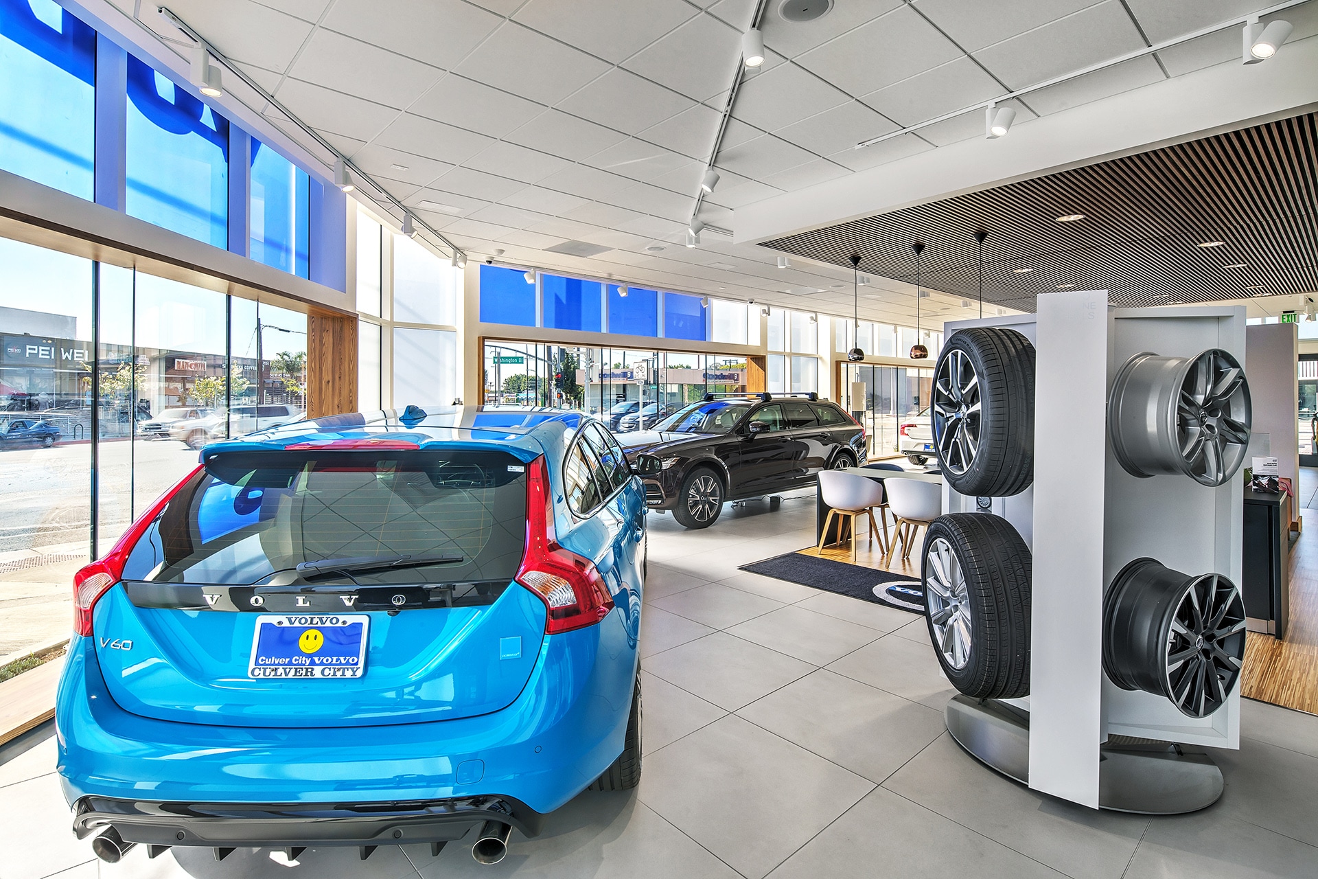 Culver City Volvo Cars Interior Showroom 1.jpg View new cars in our Remodeled showroom at Culver City Volvo Cars
