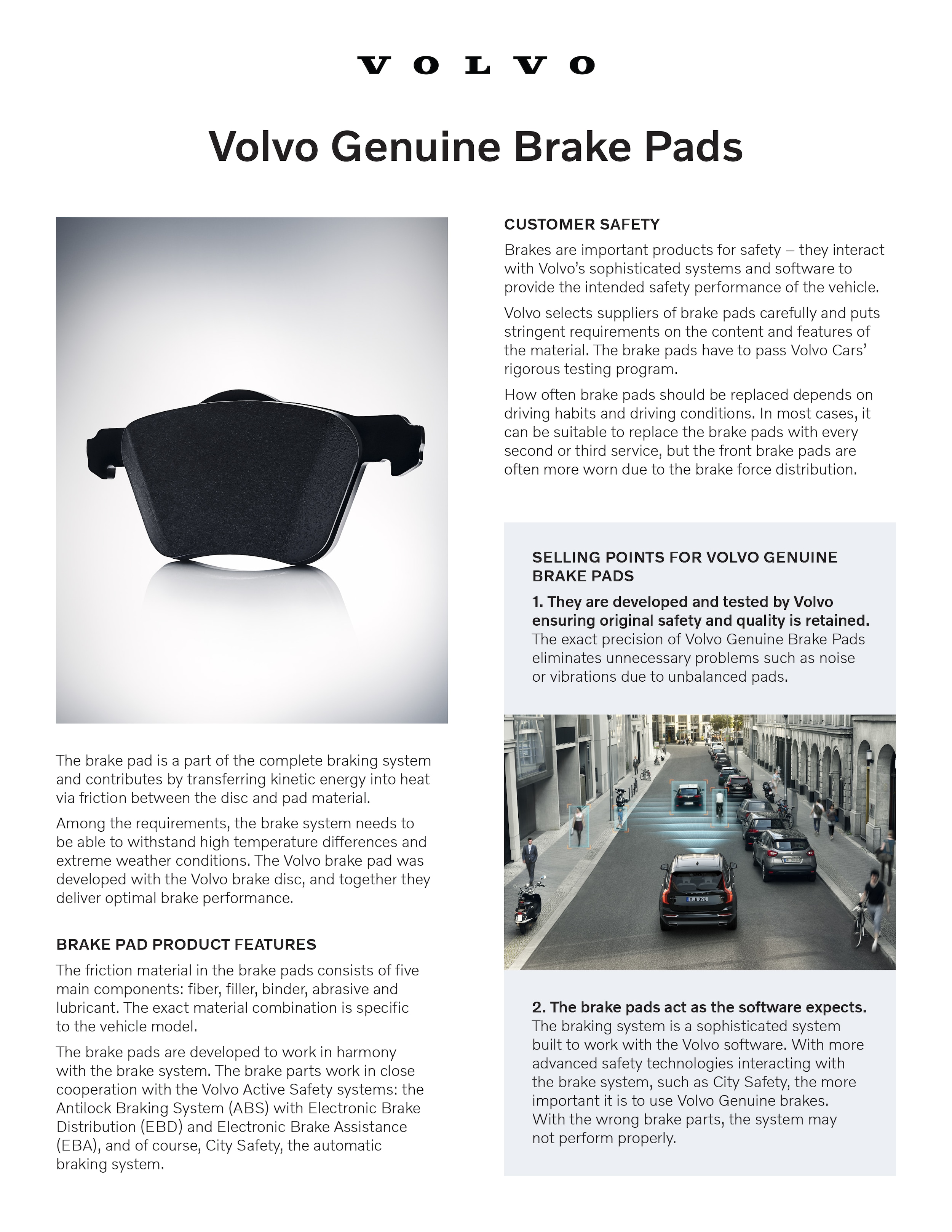Brake Pads Product Sheet 10.14.20.jpg Research Volvo Genuine Brake Pads at Culver City Volvo Cars