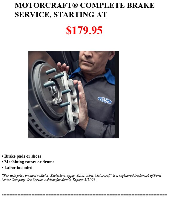 Motorcraft Complete Brake Service May.png