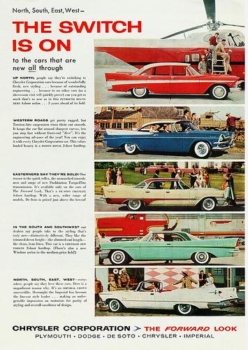 The Forward Look The Chrysler Forward Look magazine advertisement