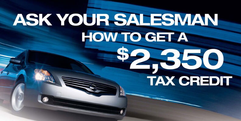 Nissan altima hybrid tax rebate #5