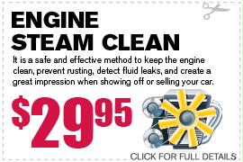Engine Steam Clean