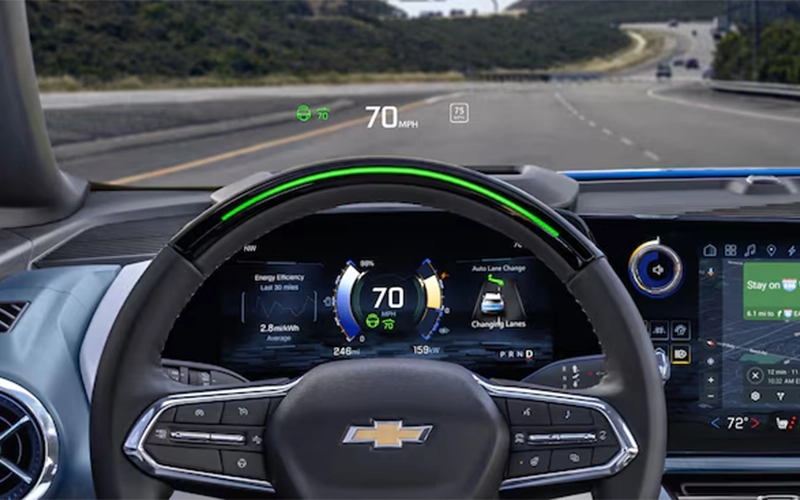 Chevrolet Blazer EV Head-Up Display
