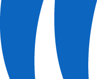 large quotation mark
