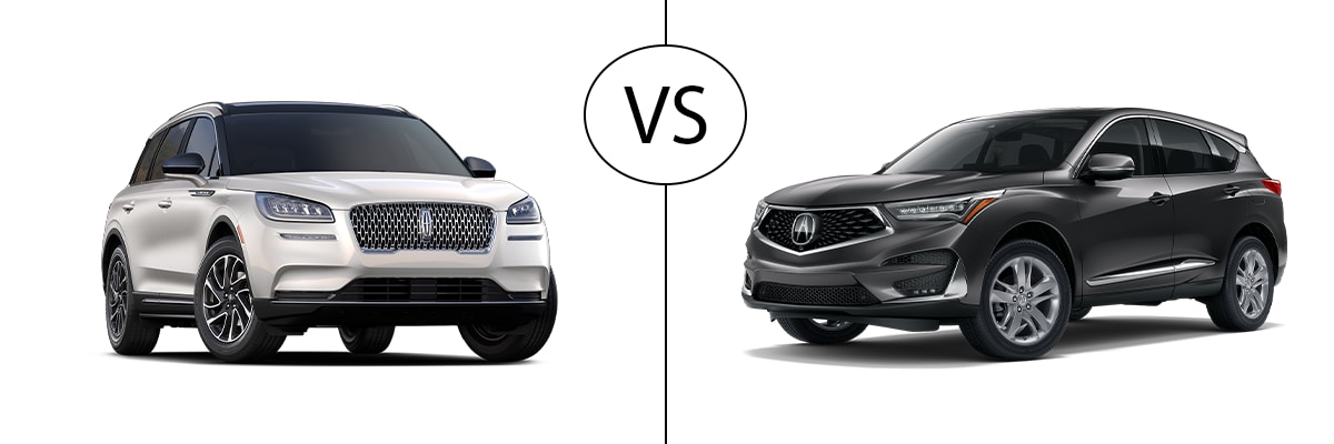 New Lincoln Corsair vs. Acura RDX New Lincoln Corsair vs. Acura RDX