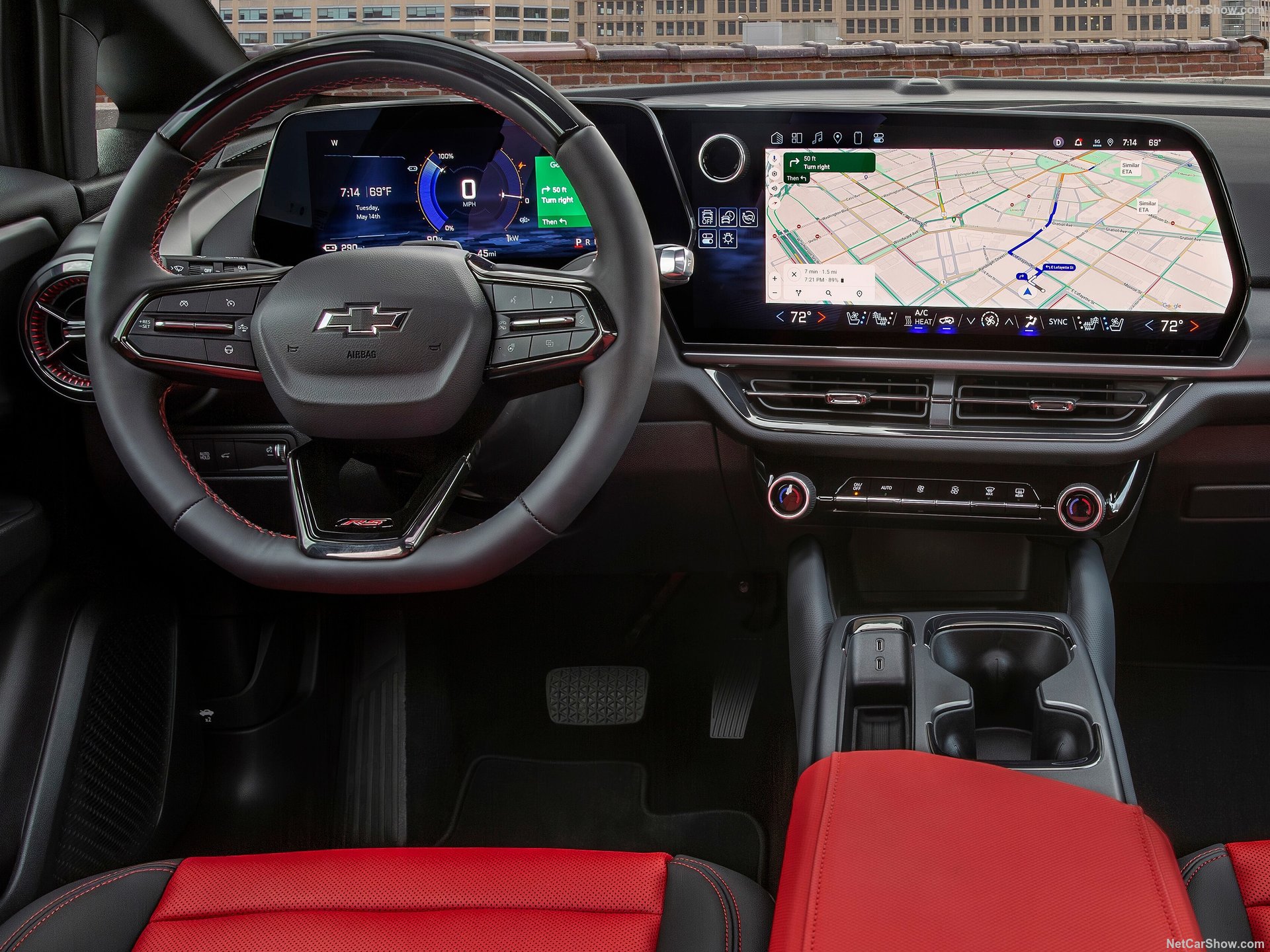 Interior and Infotainment for New Equinox EV