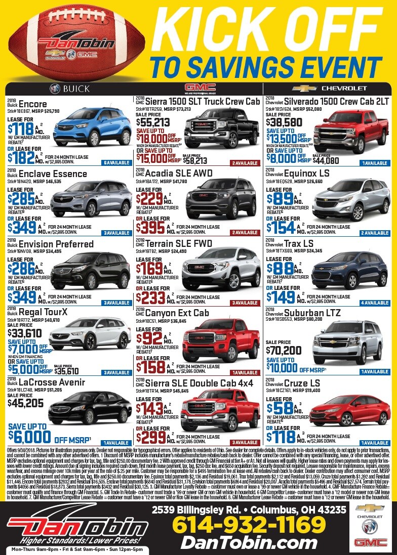 Kick Off to Savings!