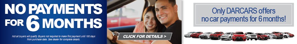 DARCARS No Payment for 6 Months