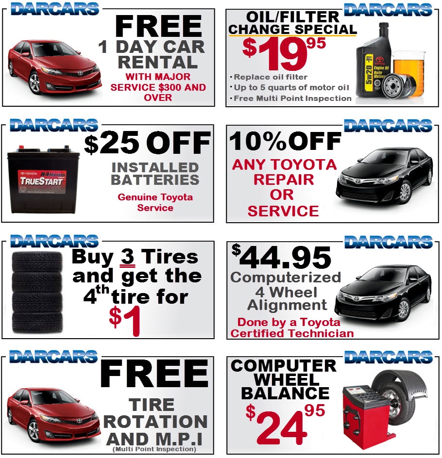 darcars toyota service coupons #2