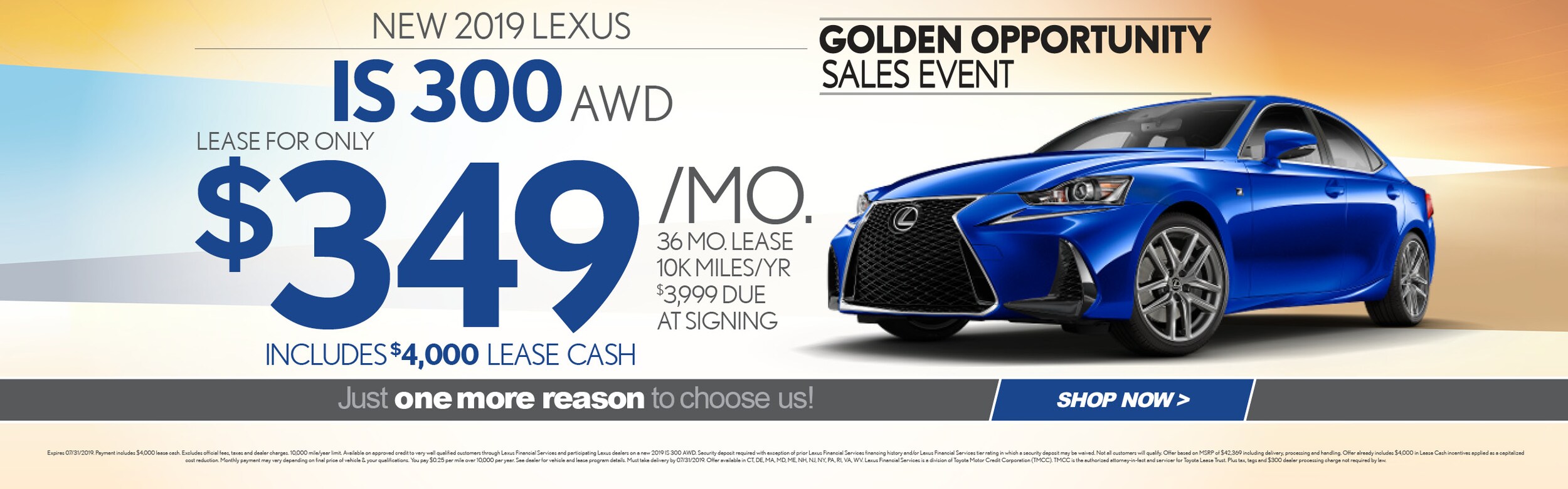 New 2019 Lexus IS