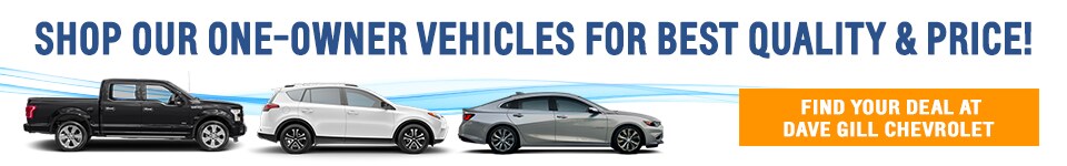 One Owner Used Vehicle Sale