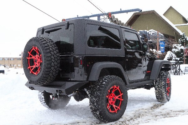 Jeep Wrangler Back Passenger Side