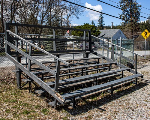 OLD BLEACHERS Silver Valley Little League