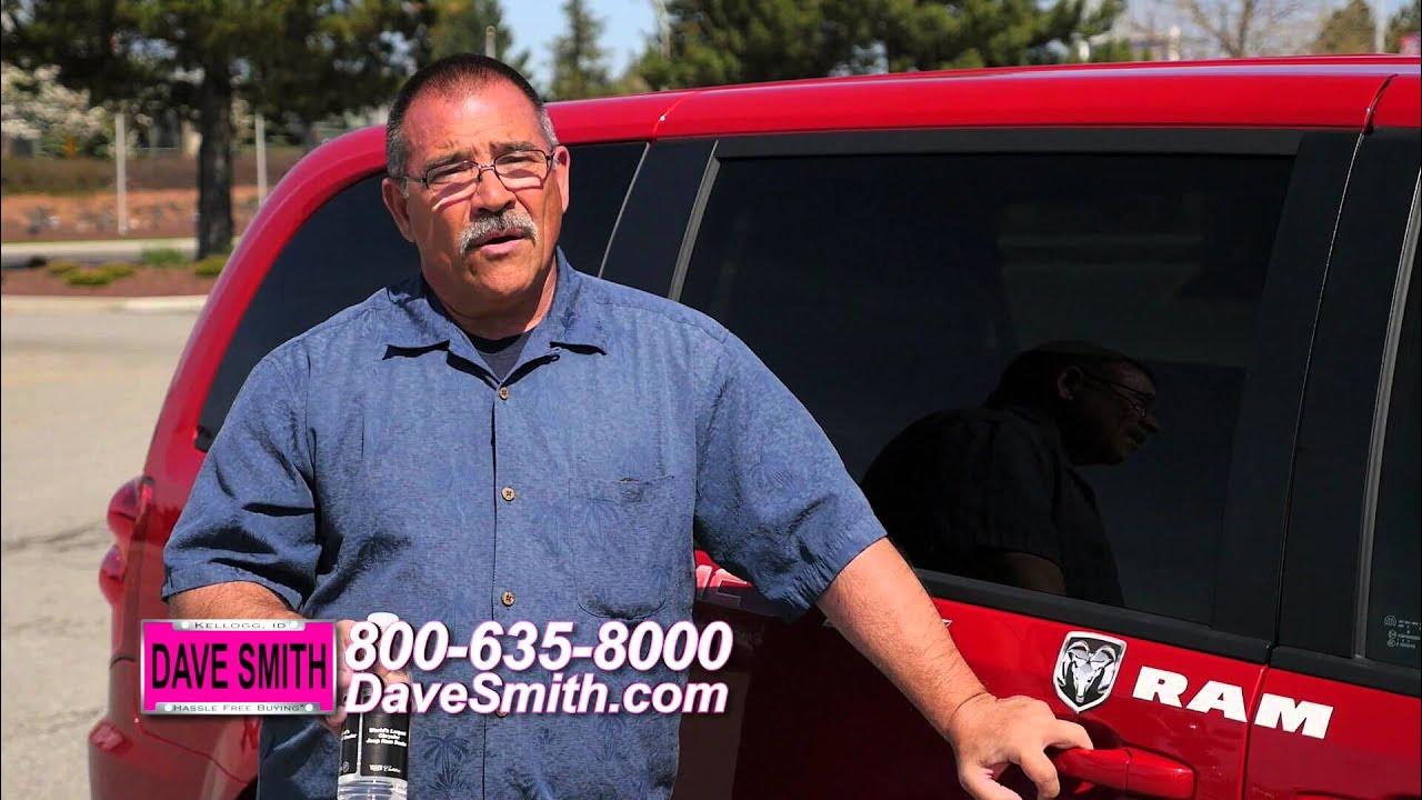 Fly into Spokane, get picked up by Dave Smith