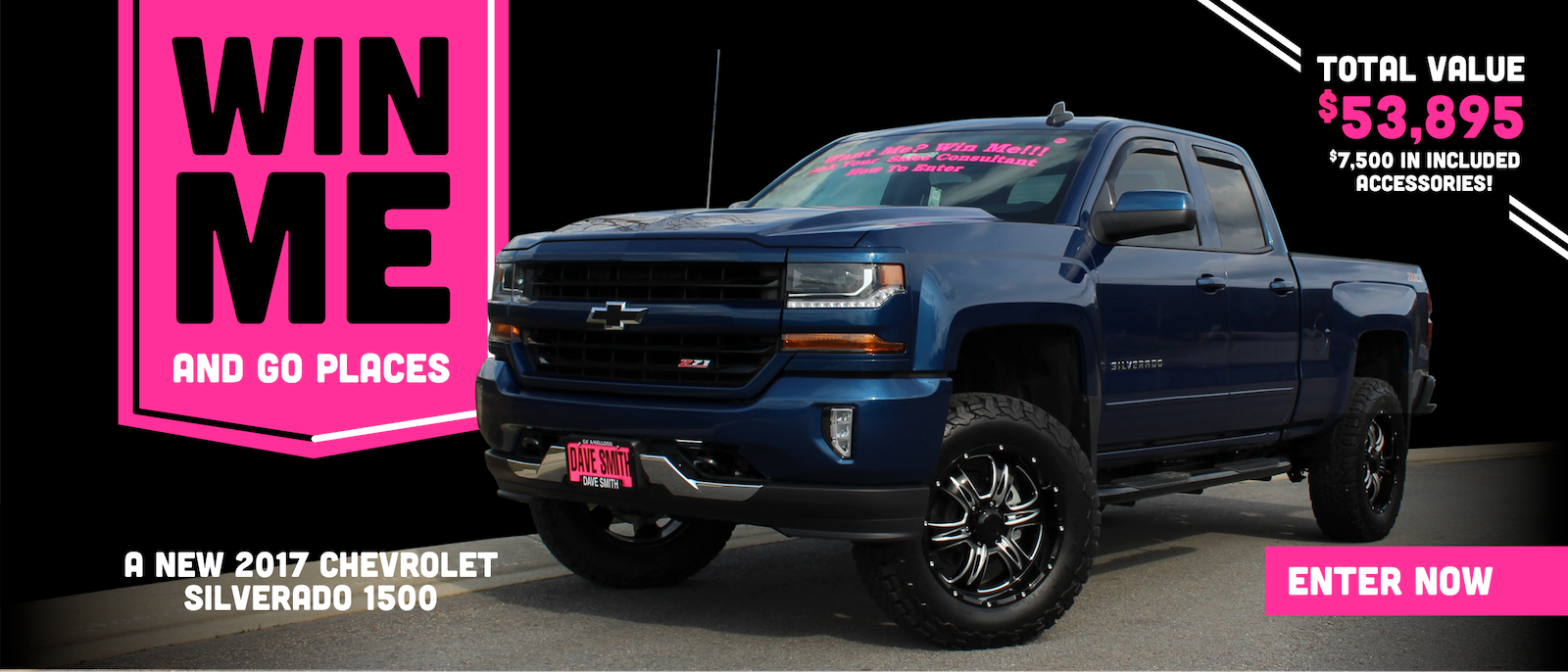 Win a Chevy and Go Places