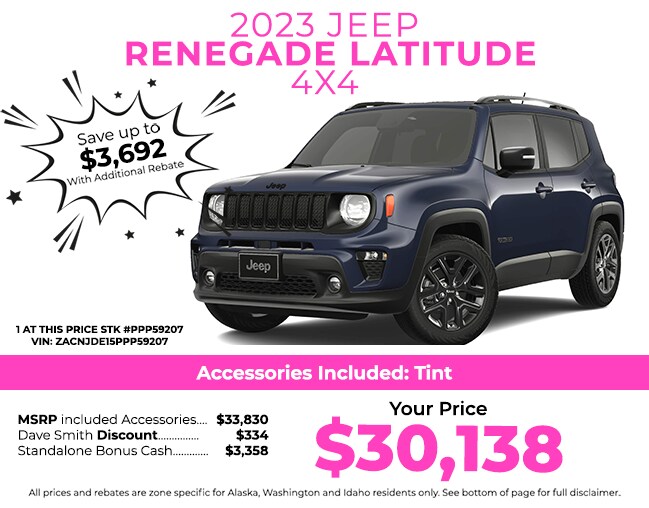 Jeep Deals and Specials in Idaho 1 Jeep Dealer in the U.S. Dave