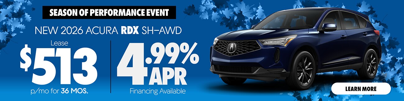 RDX SPECIAL FROM DAVE WHITE ACURA