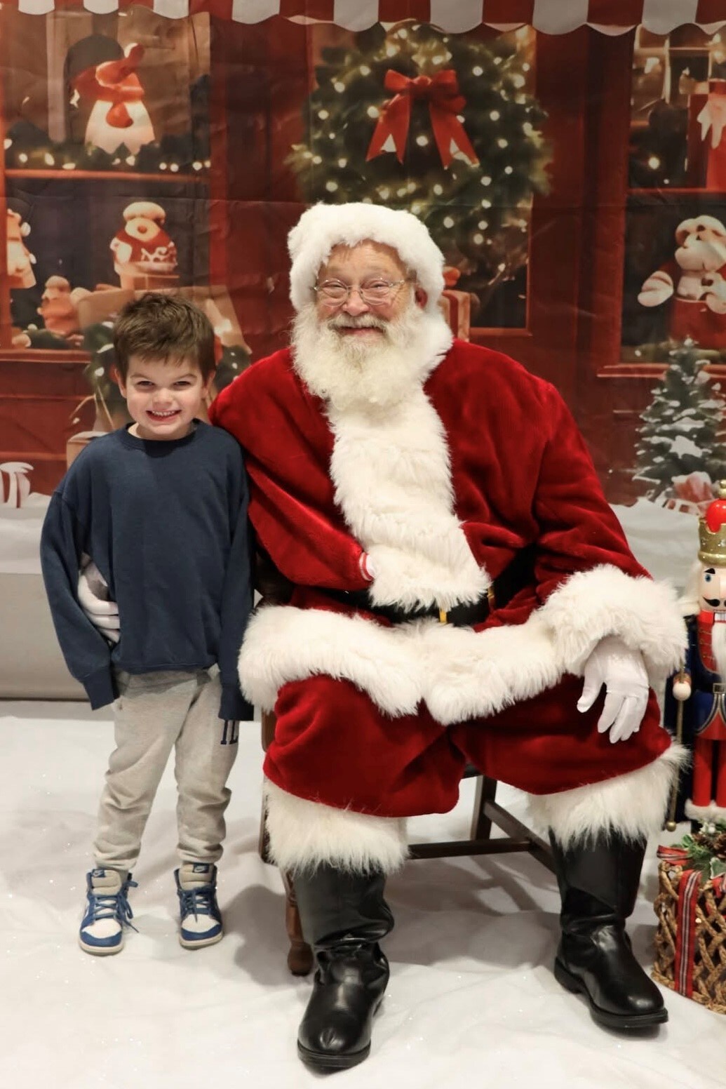Child with Santa