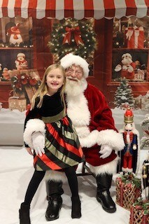 Child with Santa
