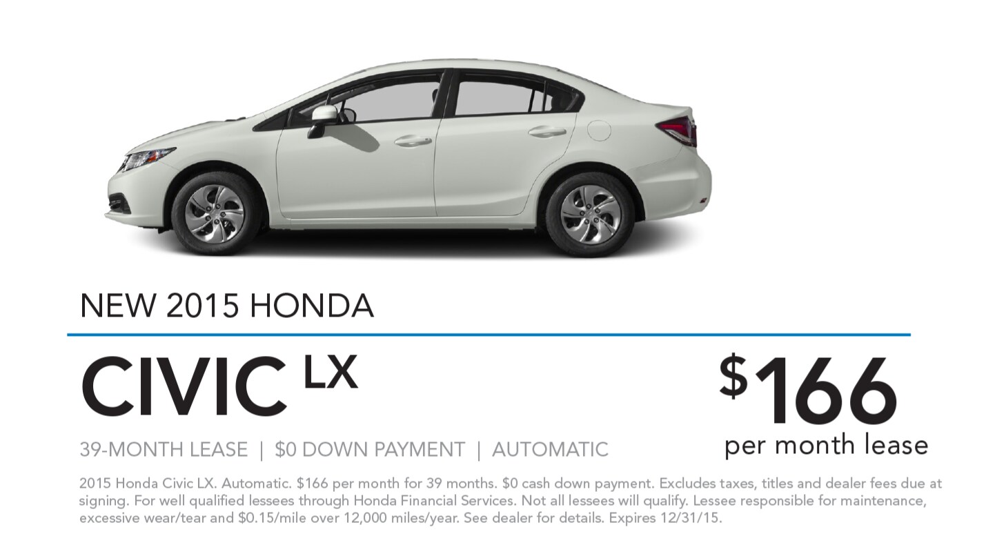 2015 Honda Cicic LX