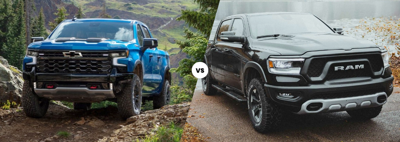 2022 Ram 1500 vs. 2022 Chevy Silverado 1500