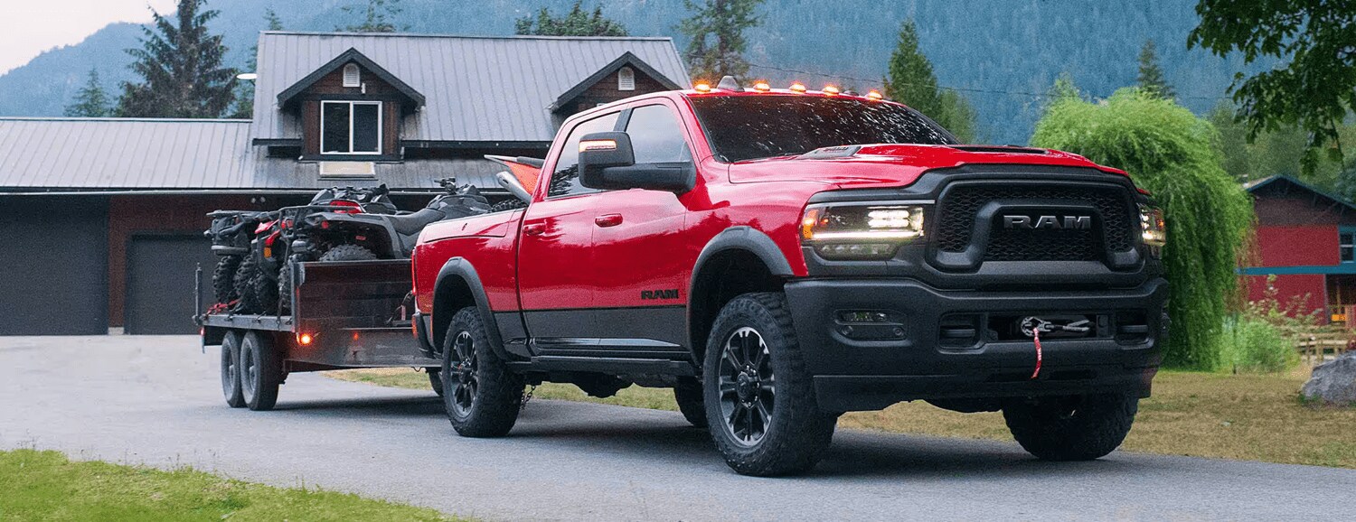 New Ram Rebel Pickup Truck Towing Capacity