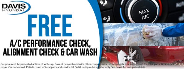 Davis Hyundai Service Specials