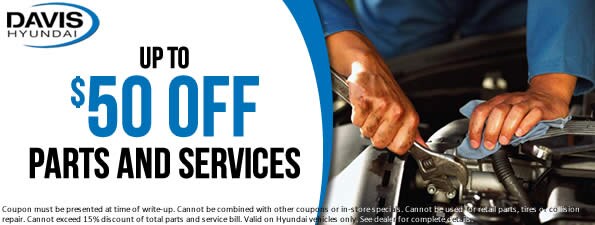 Davis Hyundai Service Special