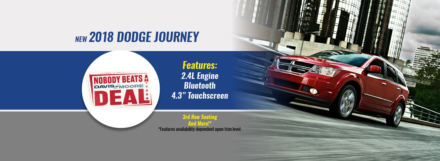 New 2018 Dodge Journey