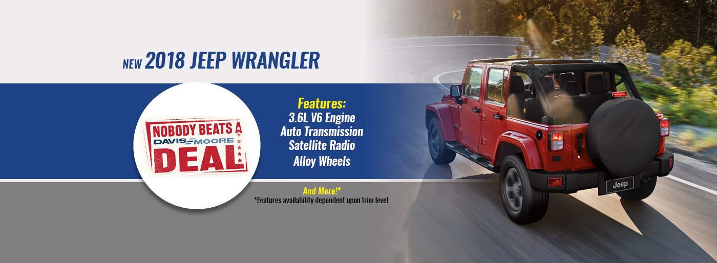 New 2018 Jeep Wrangler