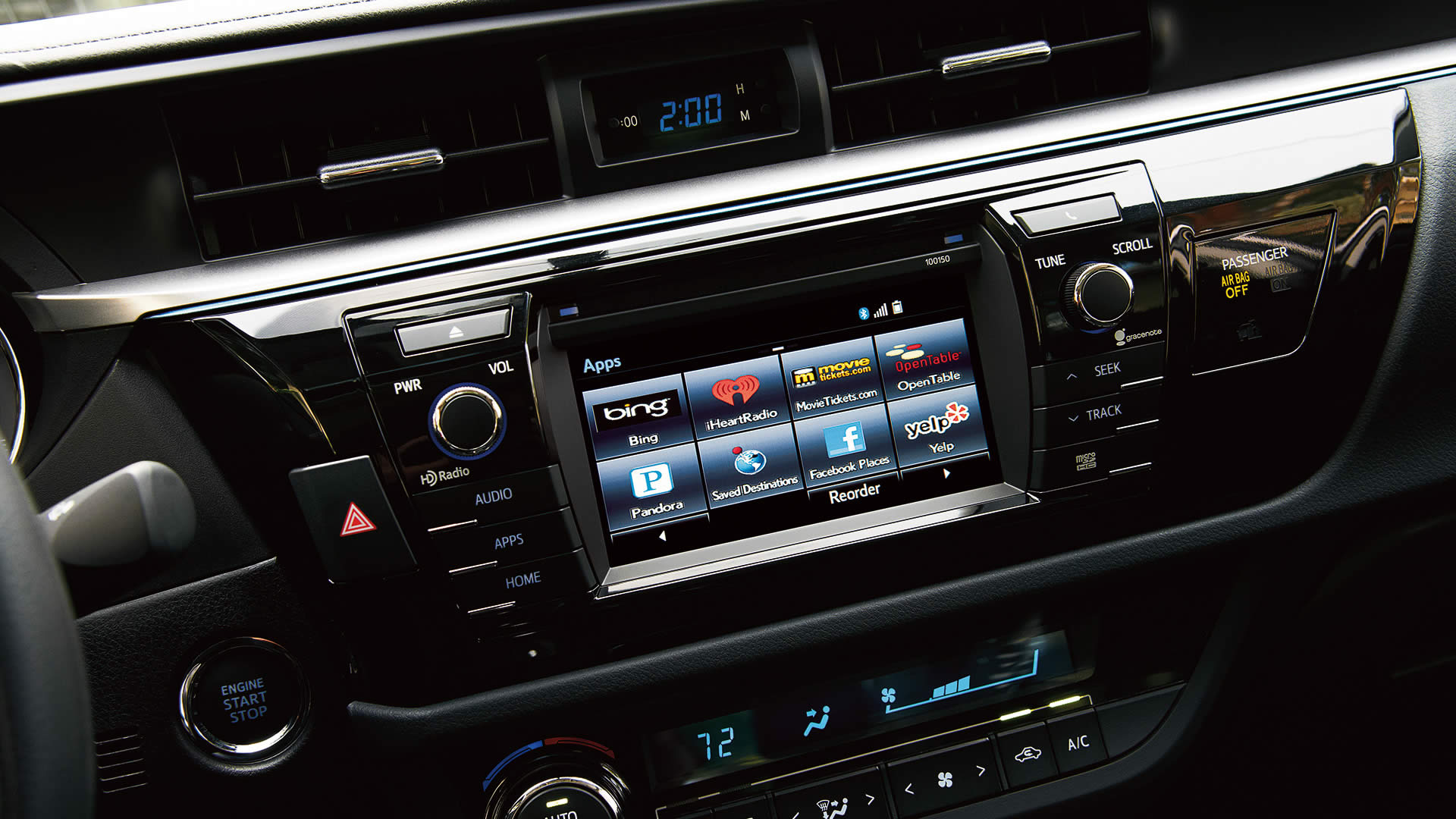 2015 Toyota Corolla Interior