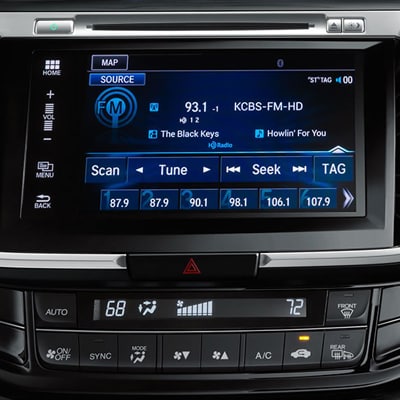 2017 Honda Accord 2017 Honda Accord Interior Amenities