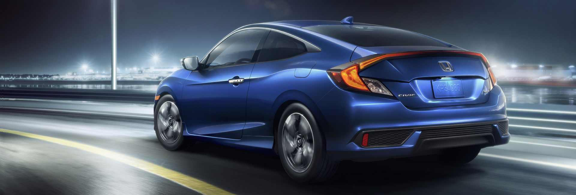 2017 Honda Civic Coupe 2017 Honda Civc Coupe Back Exterior Shot