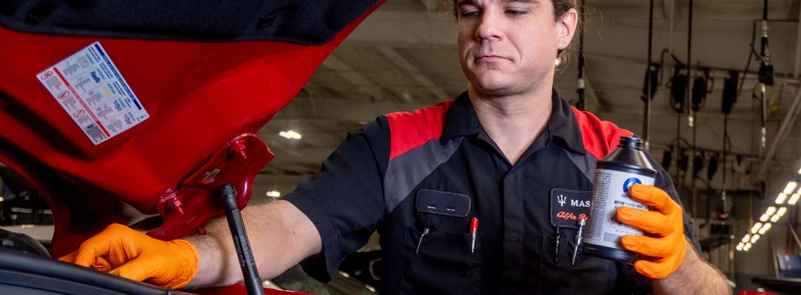 Alfa Romeo Oil Change Special.