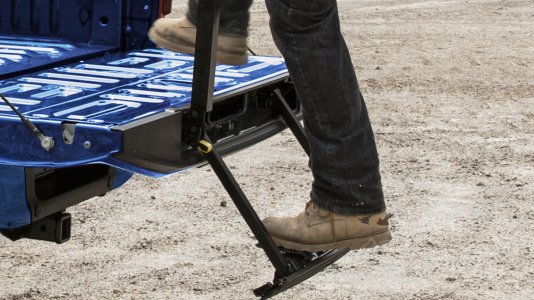 Tailgate step on 2018 Ford F-150