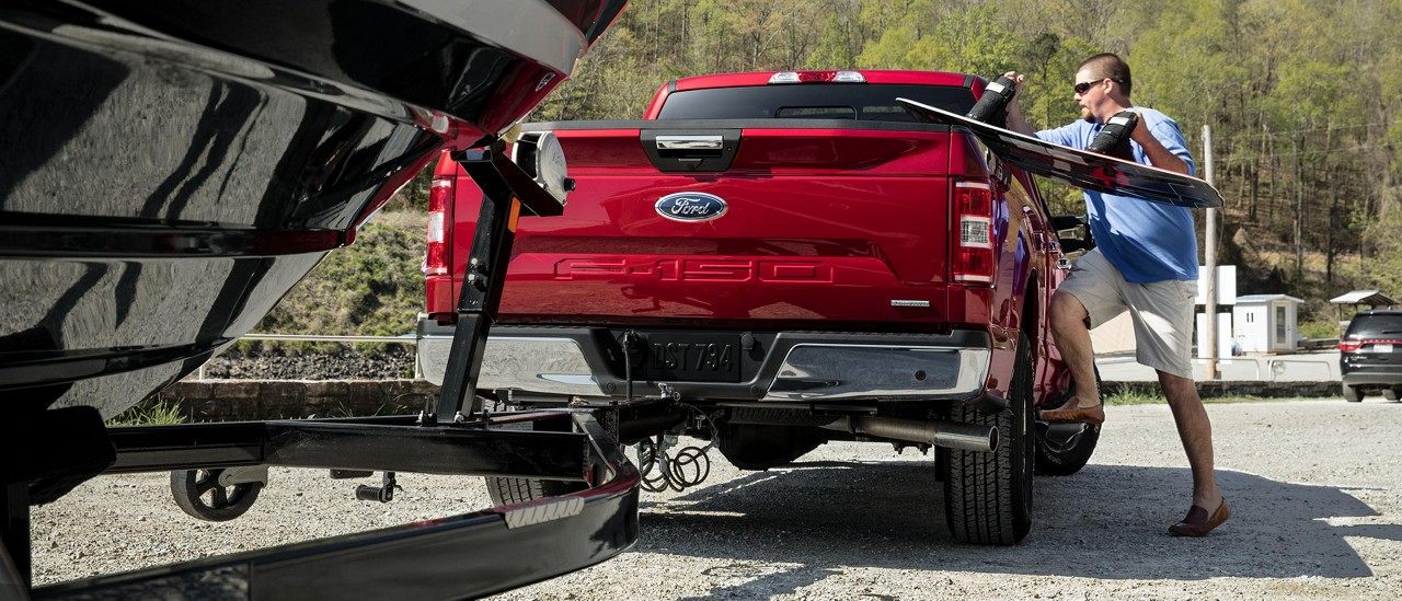Ford F-150with accessories