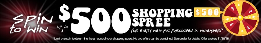 Spin to Win Deland, Kia