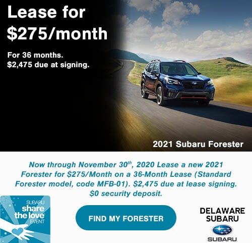 2021 Forester Lease