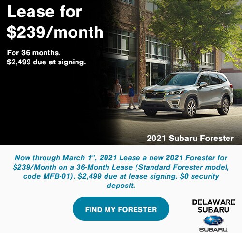 2021 Forester Lease