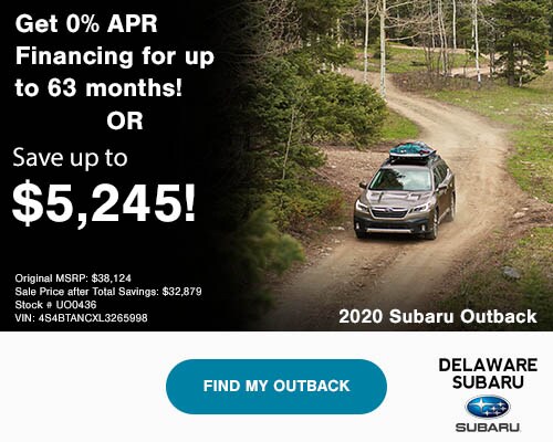 2020 Outback Discount APR